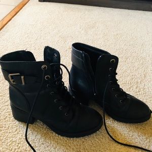 Edgy Black Boots